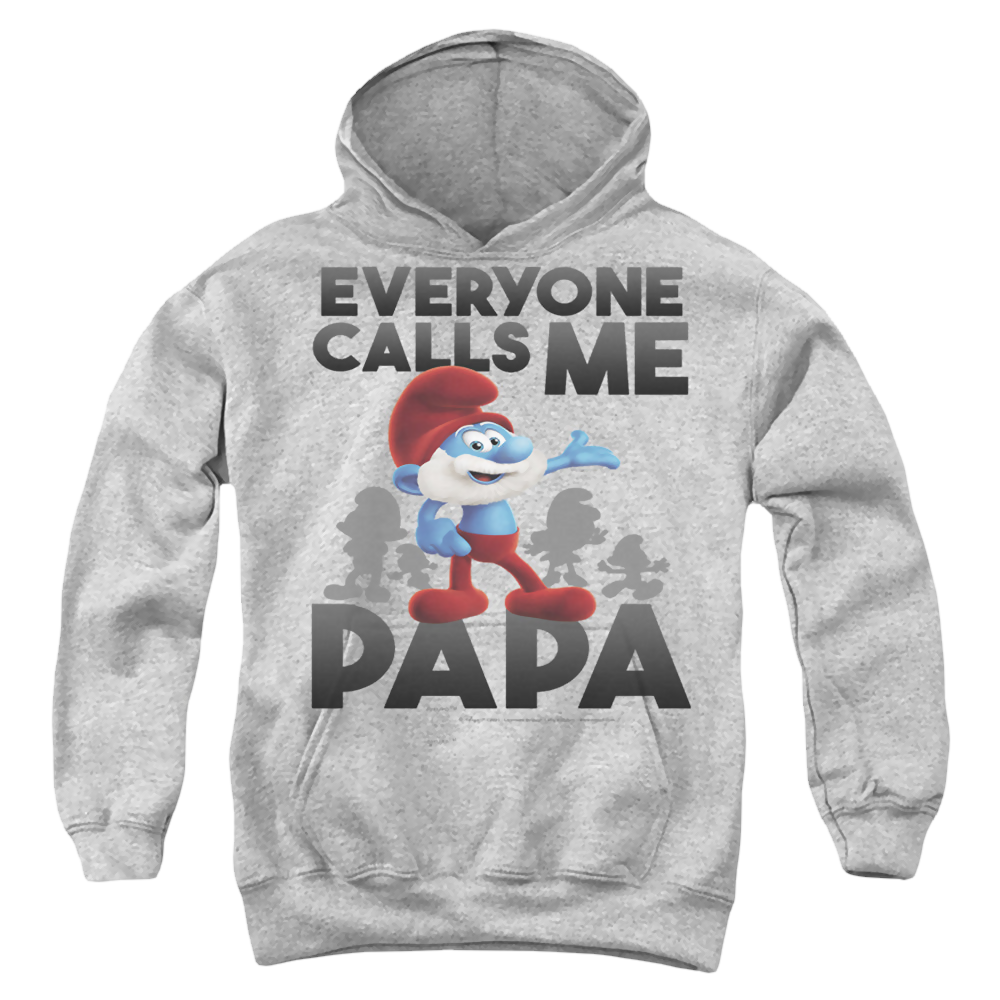 The Smurfs Call Me Papa Smurf - Youth Hoodie – Sons of Gotham