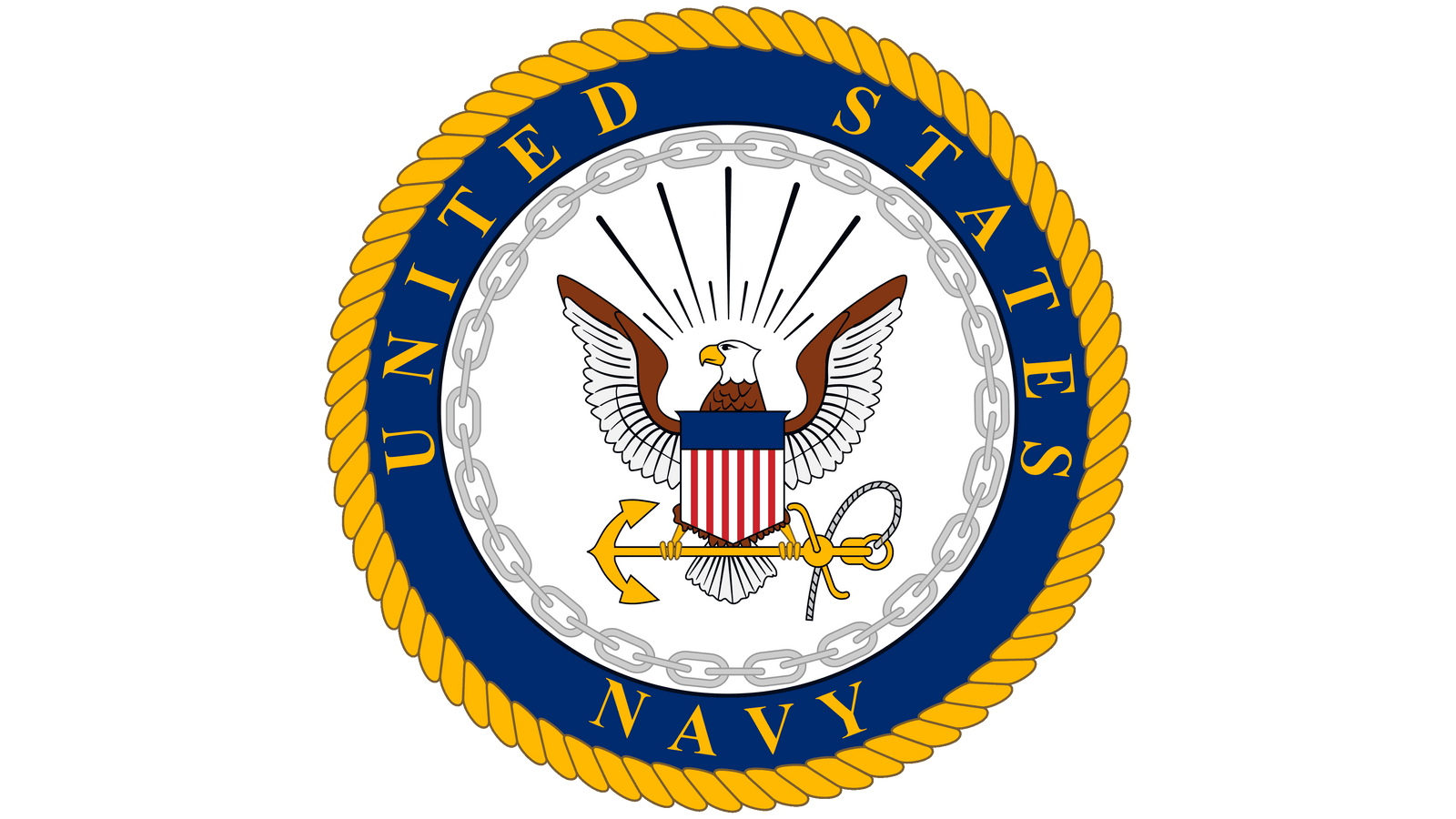 U.S. Navy logo.