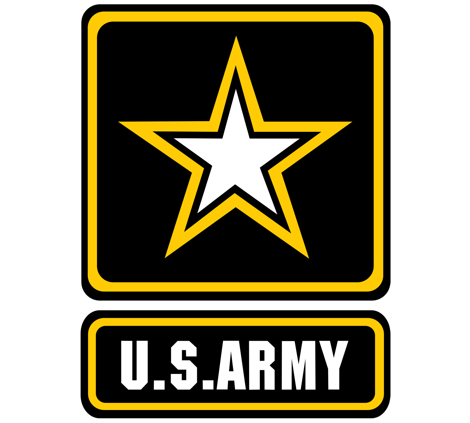 U.S. Army logo.
