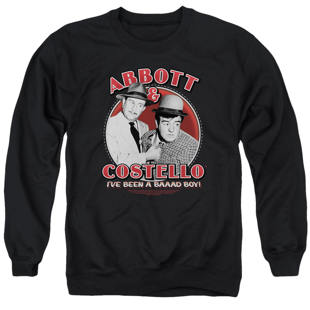 Abbott and Costello Bad Boy - Men's Crewneck Sweatshirt Men's Crewneck Sweatshirt Abbott and Costello   