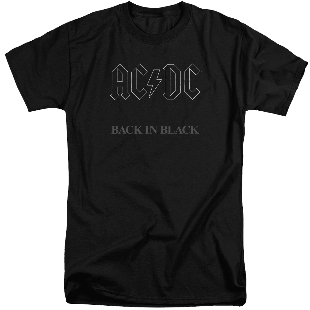 AC/DC Back In Black - Men's Tall Fit T-Shirt Men's Tall Fit T-Shirt ACDC   