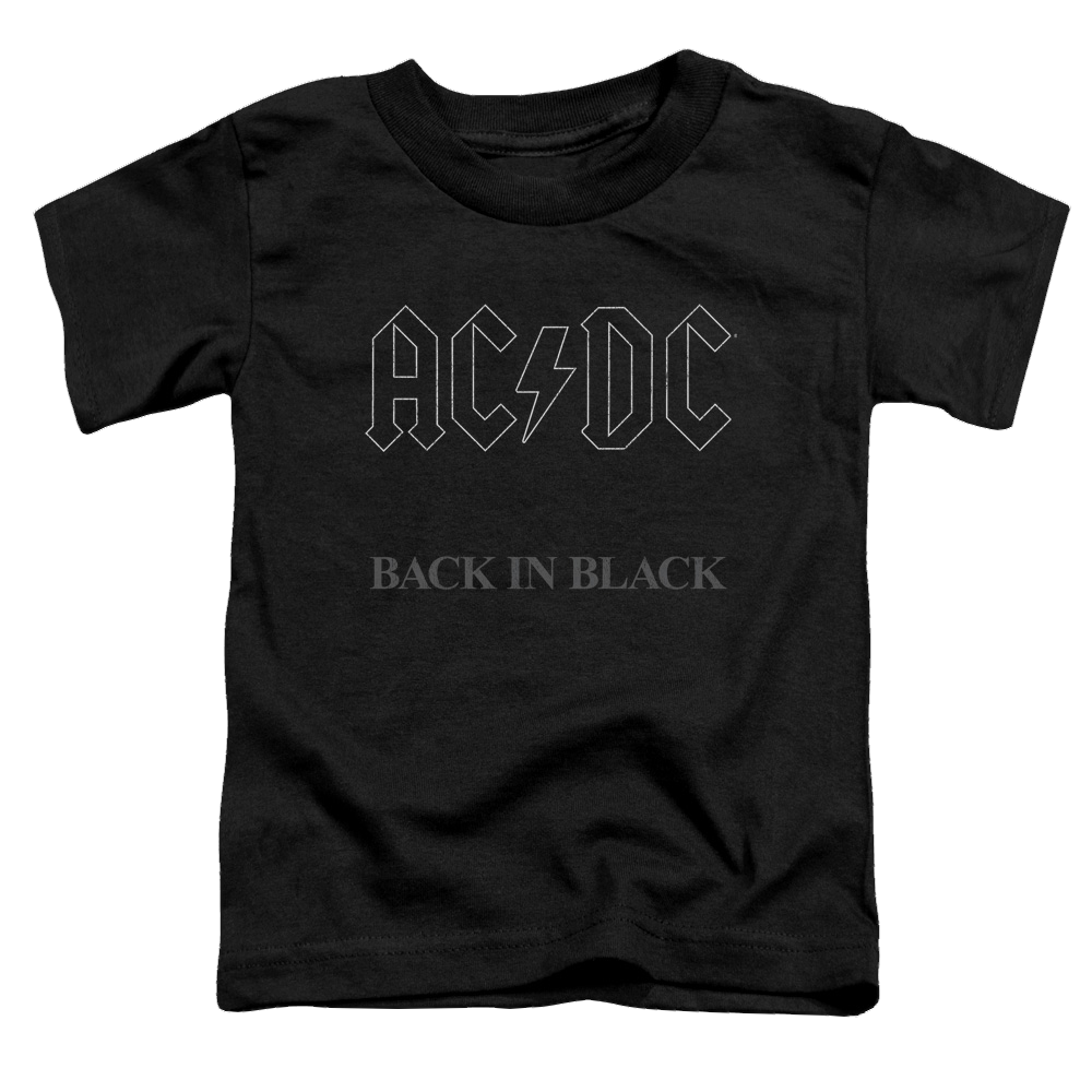 AC/DC Back In Black - Toddler T-Shirt Toddler T-Shirt ACDC   