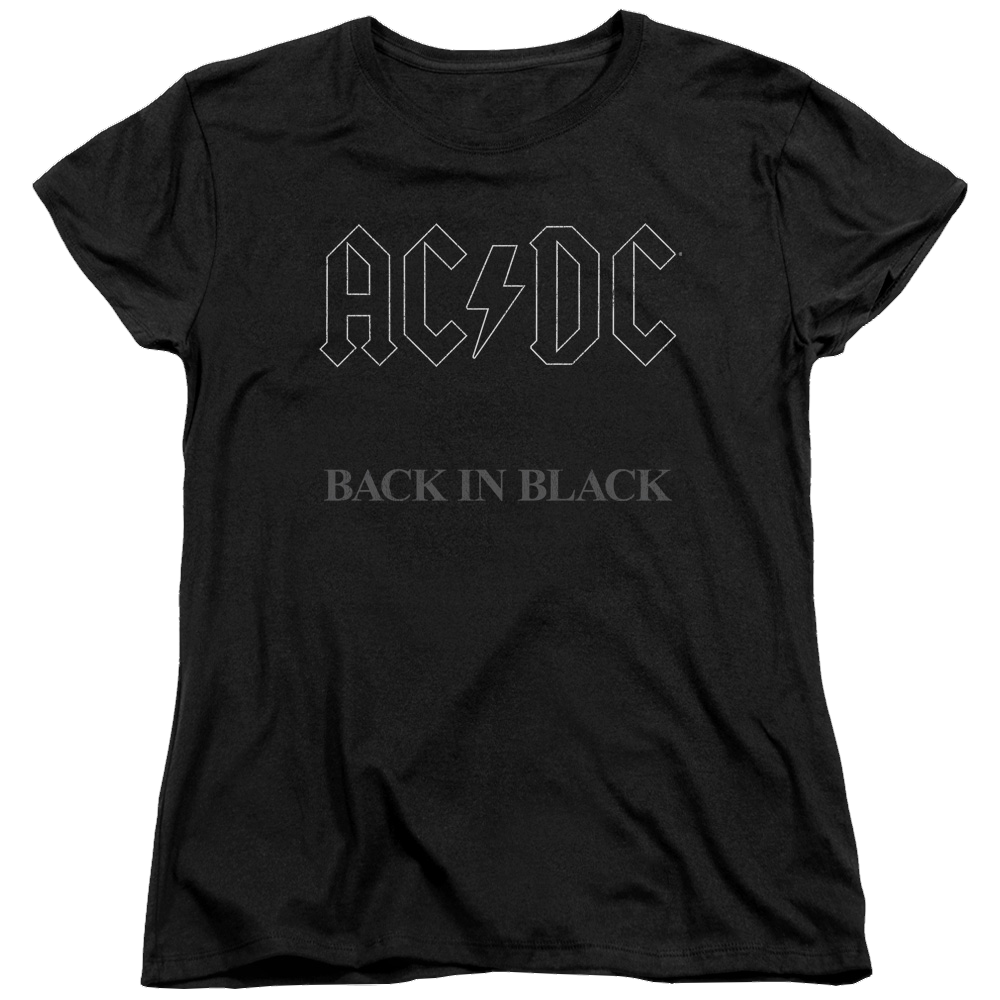 AC/DC Back In Black - Women's T-Shirt Women's T-Shirt ACDC   