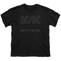 AC/DC Back In Black - Youth T-Shirt (Ages 8-12) Youth T-Shirt (Ages 8-12) ACDC   