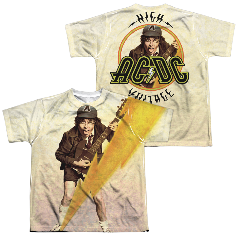 AC/DC Higher Voltage - Youth All-Over Print T-Shirt (Ages 8-12) Youth All-Over Print T-Shirt (Ages 8-12) ACDC   