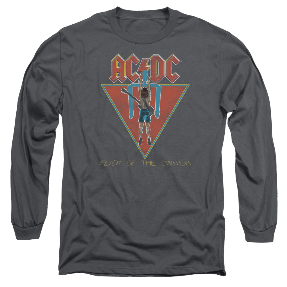 AC/DC Flick Of The Switch - Men's Long Sleeve T-Shirt Men's Long Sleeve T-Shirt ACDC   