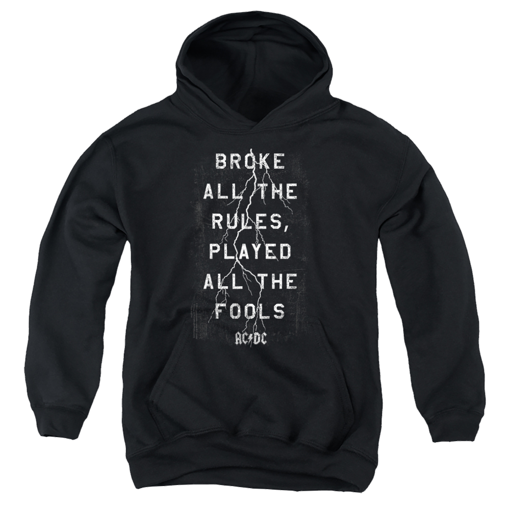 AC/DC Struck - Youth Hoodie (Ages 8-12) Youth Hoodie (Ages 8-12) ACDC   