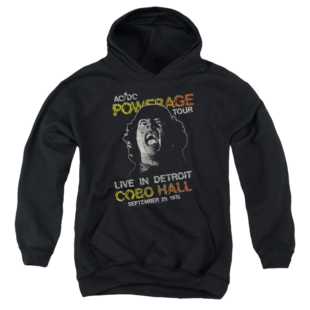 AC/DC Powerage Tour - Youth Hoodie (Ages 8-12) Youth Hoodie (Ages 8-12) ACDC   