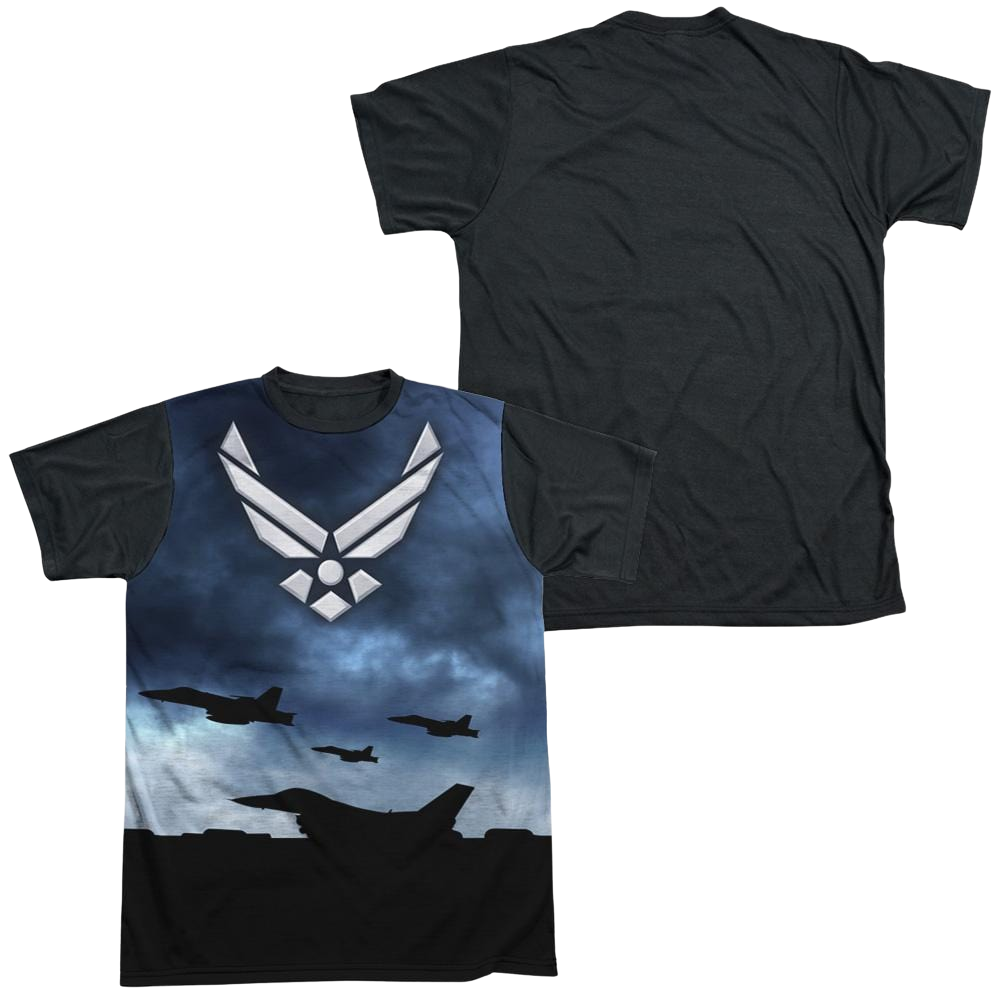 Air Force Take Off - Men's Black Back T-Shirt Men's Black Back T-Shirt U.S. Air Force   