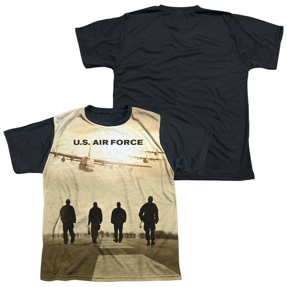 Air Force Long Walk - Youth Black Back T-Shirt (Ages 8-12) Youth Black Back T-Shirt (Ages 8-12) U.S. Air Force   