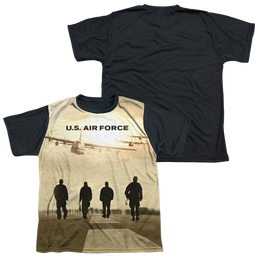Air Force Long Walk - Youth Black Back T-Shirt (Ages 8-12) Youth Black Back T-Shirt (Ages 8-12) U.S. Air Force   