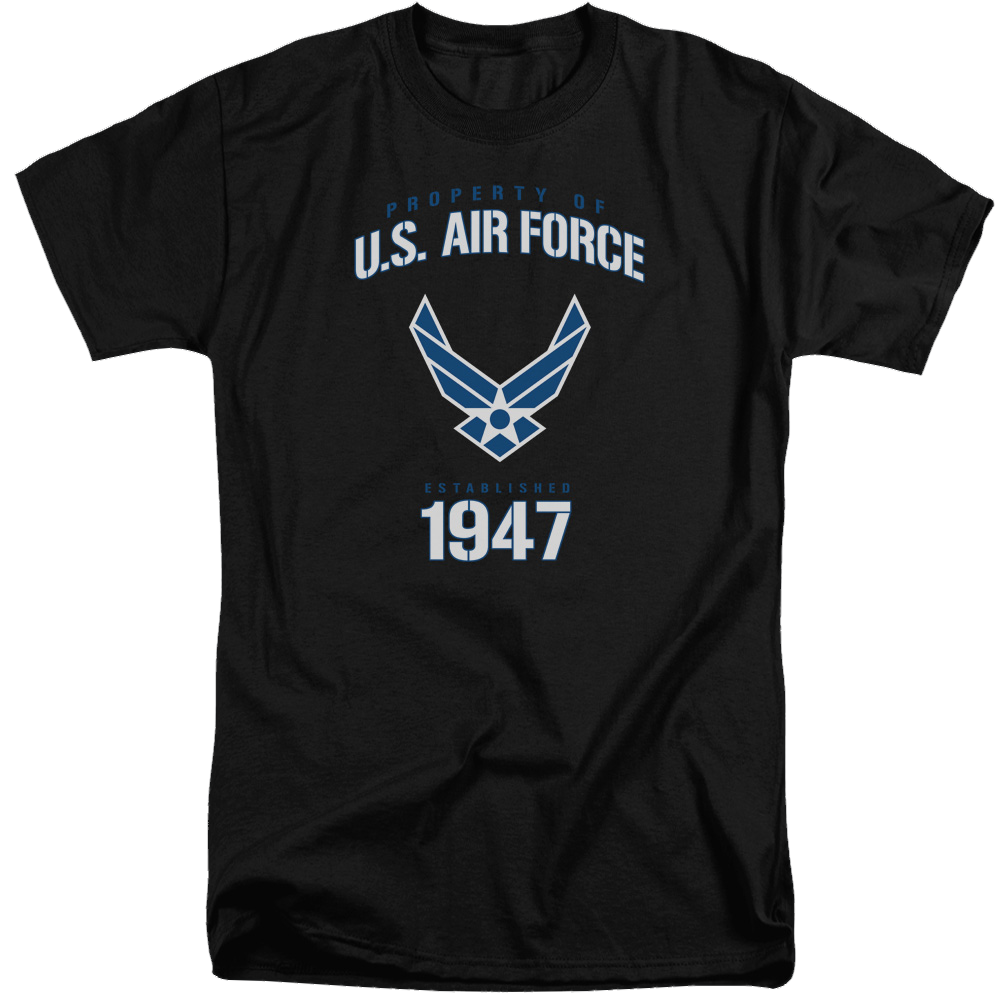 Air Force Property Of - Men's Tall Fit T-Shirt Men's Tall Fit T-Shirt U.S. Air Force   
