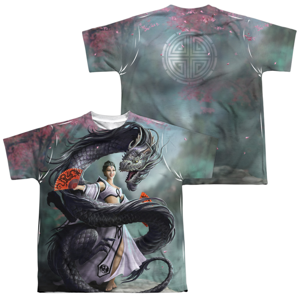 Anne Stokes Dragon Dancer - Youth All-Over Print T-Shirt (Ages 8-12) Youth All-Over Print T-Shirt (Ages 8-12) Anne Stokes   