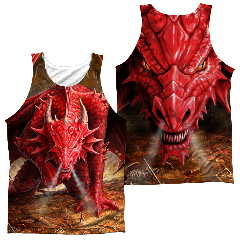 Anne Stokes Dragons Lair Men's All Over Print Tank Men's All Over Print Tank Anne Stokes   
