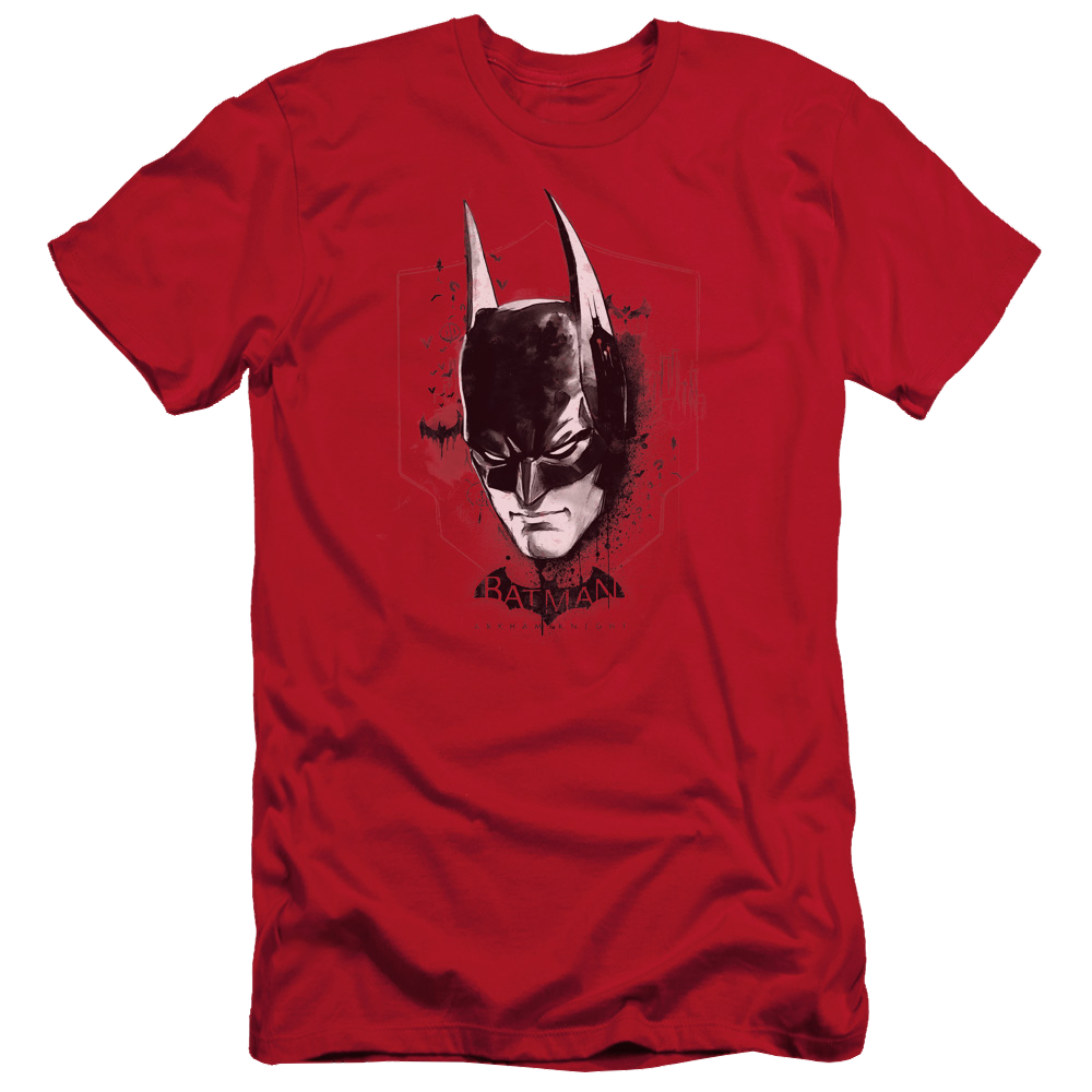 Batman - Arkham Ak Head - Men's Slim Fit T-Shirt Men's Slim Fit T-Shirt Batman   