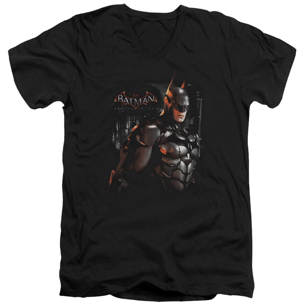 Batman - Arkham Dark Knight - Men's V-Neck T-Shirt Men's V-Neck T-Shirt Batman   