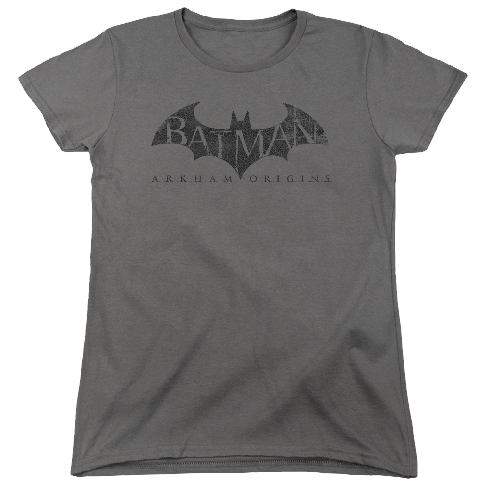 Batman - Arkham Crackle Logo - Women's T-Shirt Women's T-Shirt Batman   