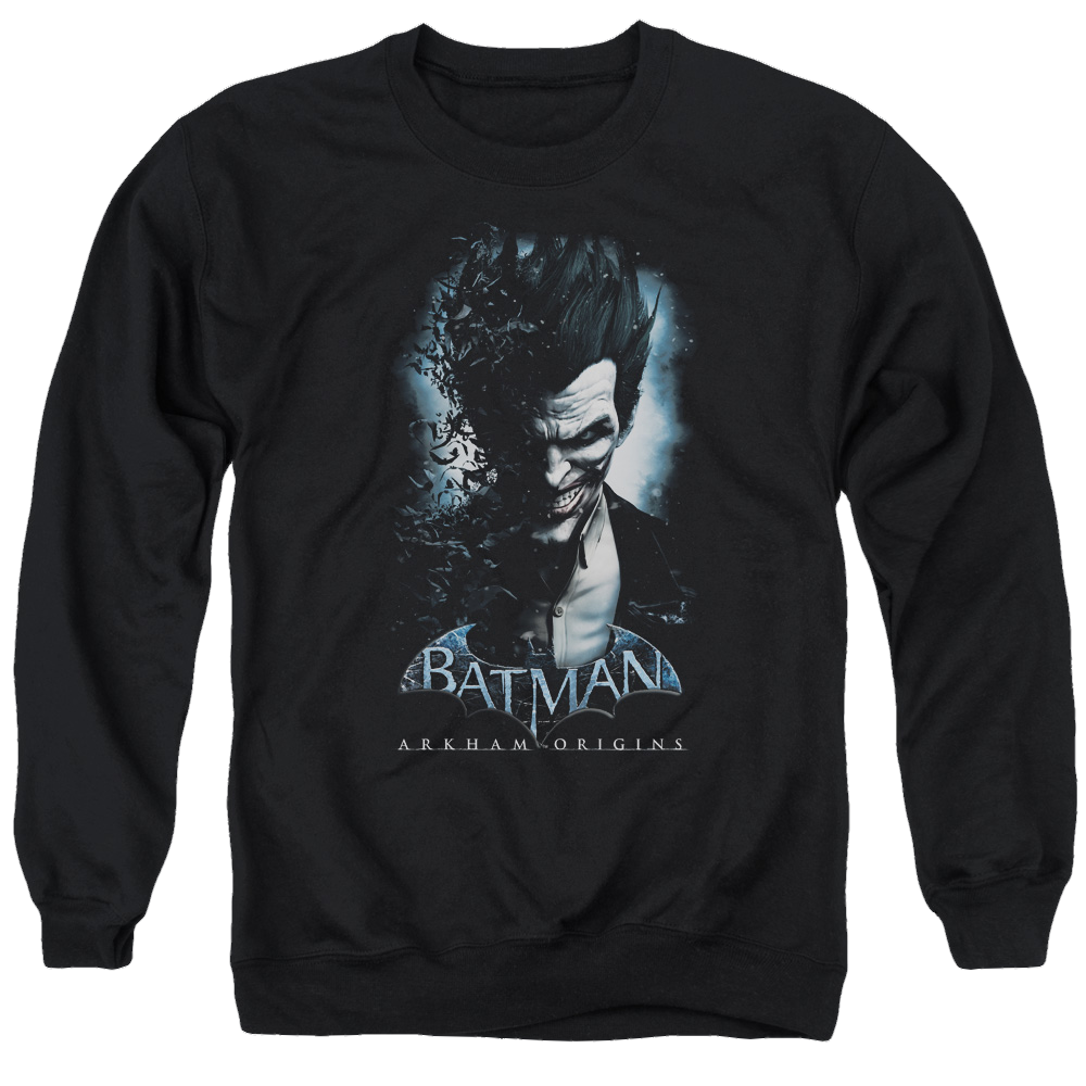 Batman - Arkham Joker - Men's Crewneck Sweatshirt Men's Crewneck Sweatshirt Joker   