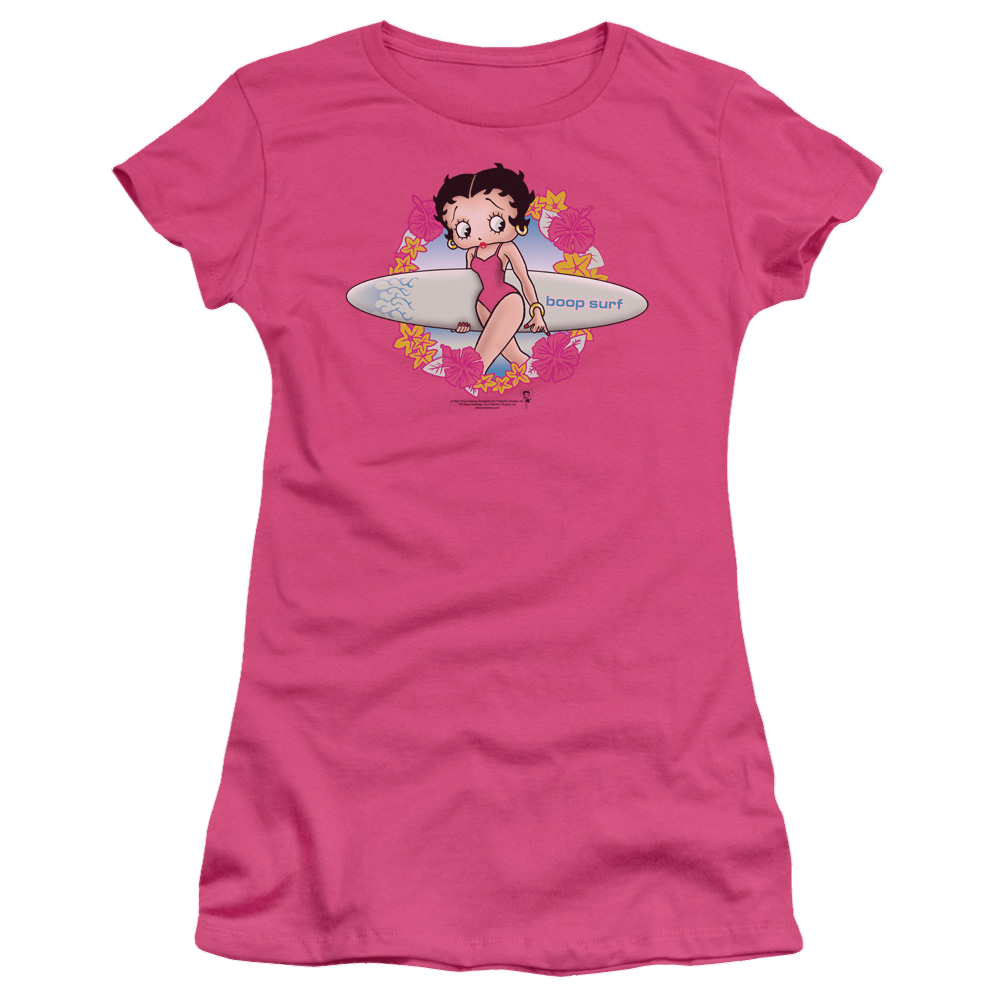 Betty Boop Surf - Juniors T-Shirt Juniors T-Shirt Betty Boop   