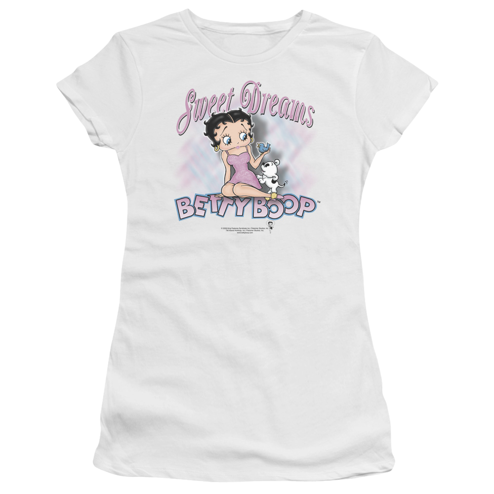 Betty Boop Sweet Dreams - Juniors T-Shirt Juniors T-Shirt Betty Boop   
