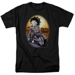 Betty Boop Wild Biker - Men's Regular Fit T-Shirt Men's Regular Fit T-Shirt Betty Boop   