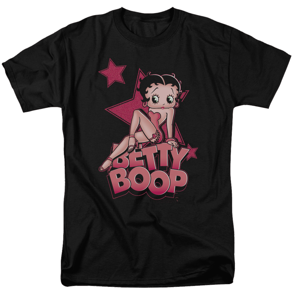 Betty Boop Sexy Star - Men's Regular Fit T-Shirt Men's Regular Fit T-Shirt Betty Boop   
