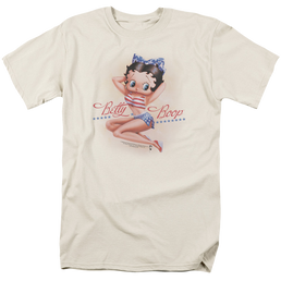 Betty Boop Stars And Stripes Forever - Men's Regular Fit T-Shirt Men's Regular Fit T-Shirt Betty Boop   