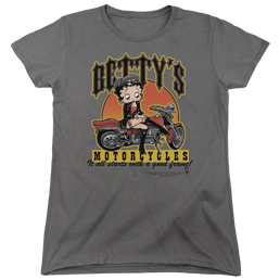 Betty Boop Bettys Motorcycles - Women's T-Shirt Women's T-Shirt Betty Boop   