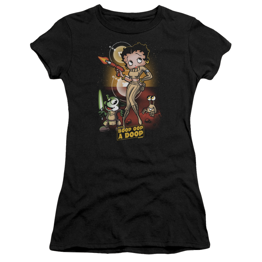 Betty Boop Star Princess - Juniors T-Shirt Juniors T-Shirt Betty Boop   