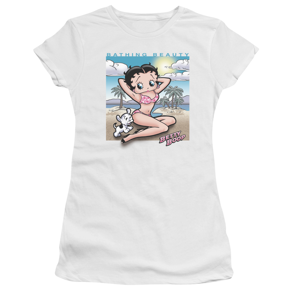 Betty Boop Sunny Boop - Juniors T-Shirt Juniors T-Shirt Betty Boop   