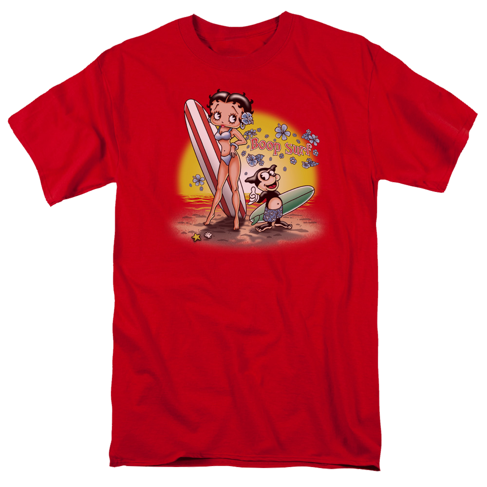 Betty Boop Surf - Men's Regular Fit T-Shirt Men's Regular Fit T-Shirt Betty Boop   