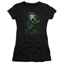 Betty Boop Virtual Boop - Juniors T-Shirt Juniors T-Shirt Betty Boop   