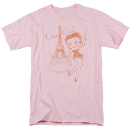 Betty Boop Oui Oui - Men's Regular Fit T-Shirt Men's Regular Fit T-Shirt Betty Boop   