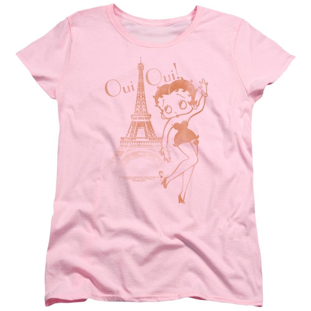 Betty Boop Oui Oui - Women's T-Shirt Women's T-Shirt Betty Boop   