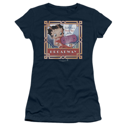 Betty Boop On Broadway - Juniors T-Shirt Juniors T-Shirt Betty Boop   