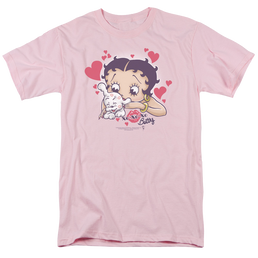 Betty Boop Puppy Love - Men's Regular Fit T-Shirt Men's Regular Fit T-Shirt Betty Boop   