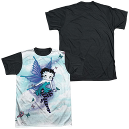 Betty Boop Sparkle Fairy - Men's Black Back T-Shirt Men's Black Back T-Shirt Betty Boop   
