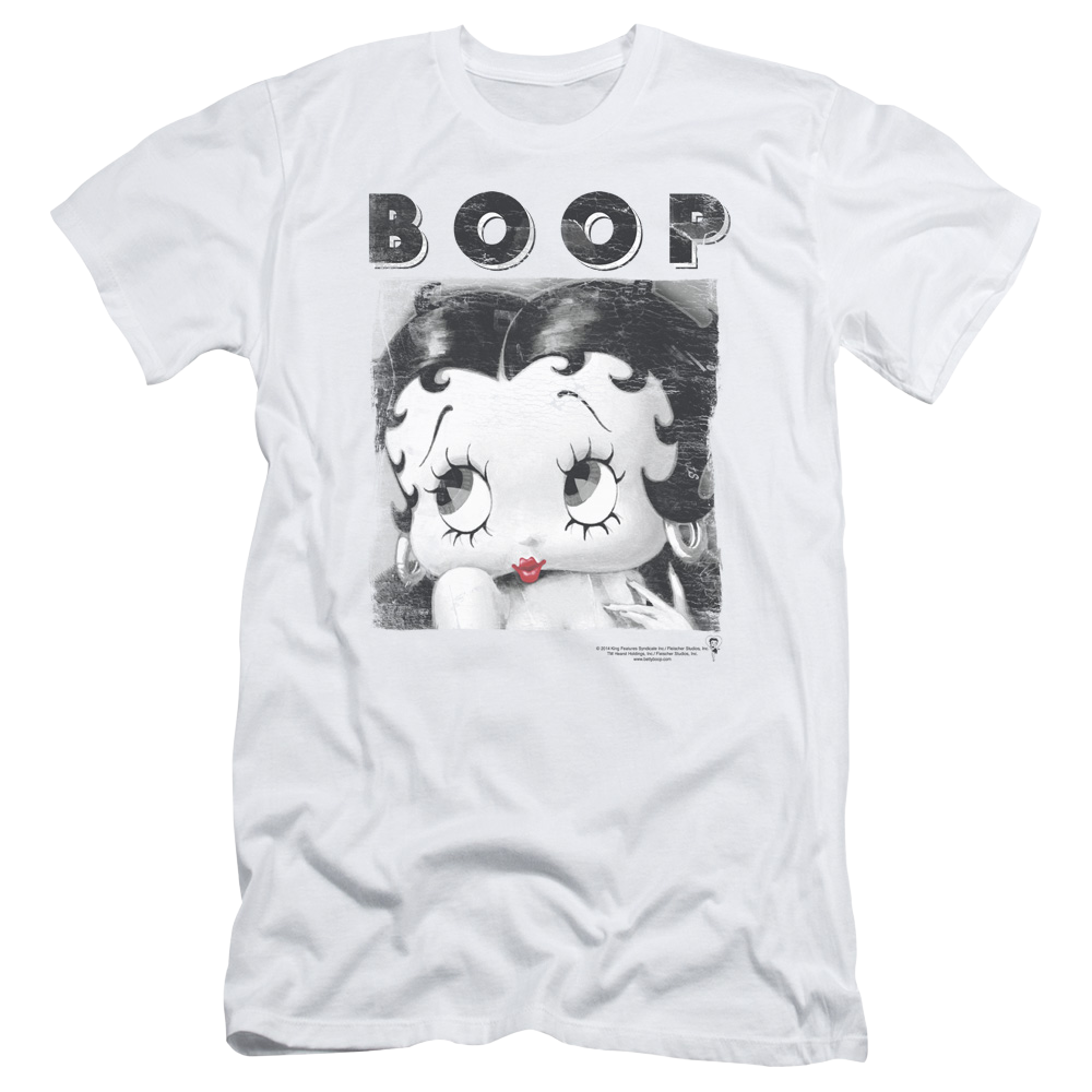 Betty Boop Not Fade Away - Men's Slim Fit T-Shirt Men's Slim Fit T-Shirt Betty Boop   
