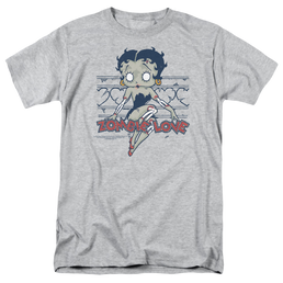 Betty Boop Zombie Pinup - Men's Regular Fit T-Shirt Men's Regular Fit T-Shirt Betty Boop   