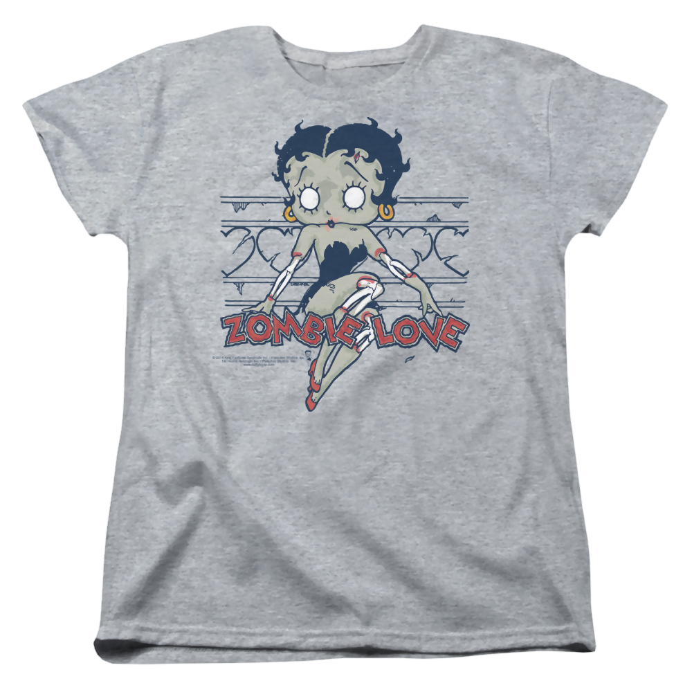 Betty Boop Zombie Pinup - Women's T-Shirt Women's T-Shirt Betty Boop   