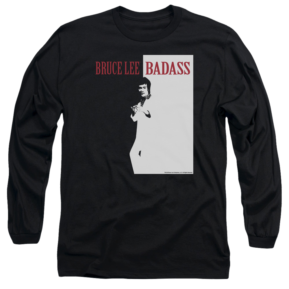 Bruce Lee Badass - Men's Long Sleeve T-Shirt Men's Long Sleeve T-Shirt Bruce Lee   