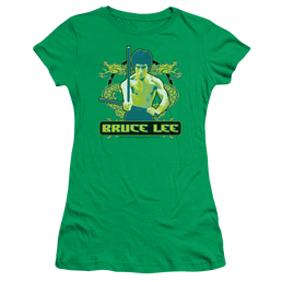 Bruce Lee Double Dragons - Juniors T-Shirt Juniors T-Shirt Bruce Lee   