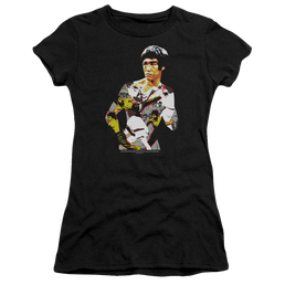 Bruce Lee Body Of Action - Juniors T-Shirt Juniors T-Shirt Bruce Lee   