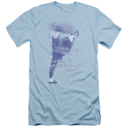 Bruce Lee 10,000 Kicks - Men's Slim Fit T-Shirt Men's Slim Fit T-Shirt Bruce Lee   