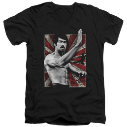 Bruce Lee Concentrate - Men's V-Neck T-Shirt Men's V-Neck T-Shirt Bruce Lee   