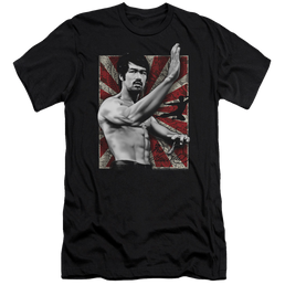 Bruce Lee Concentrate - Men's Premium Slim Fit T-Shirt Men's Premium Slim Fit T-Shirt Bruce Lee   