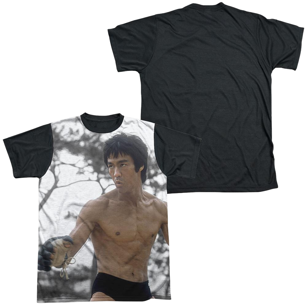 Bruce Lee Battle Ready - Men's Black Back T-Shirt Men's Black Back T-Shirt Bruce Lee   