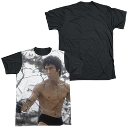 Bruce Lee Battle Ready - Men's Black Back T-Shirt Men's Black Back T-Shirt Bruce Lee   