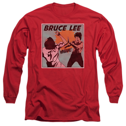 Bruce Lee Comic Panel - Men's Long Sleeve T-Shirt Men's Long Sleeve T-Shirt Bruce Lee   