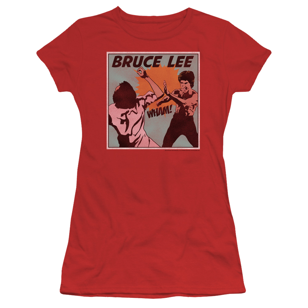 Bruce Lee Comic Panel - Juniors T-Shirt Juniors T-Shirt Bruce Lee   
